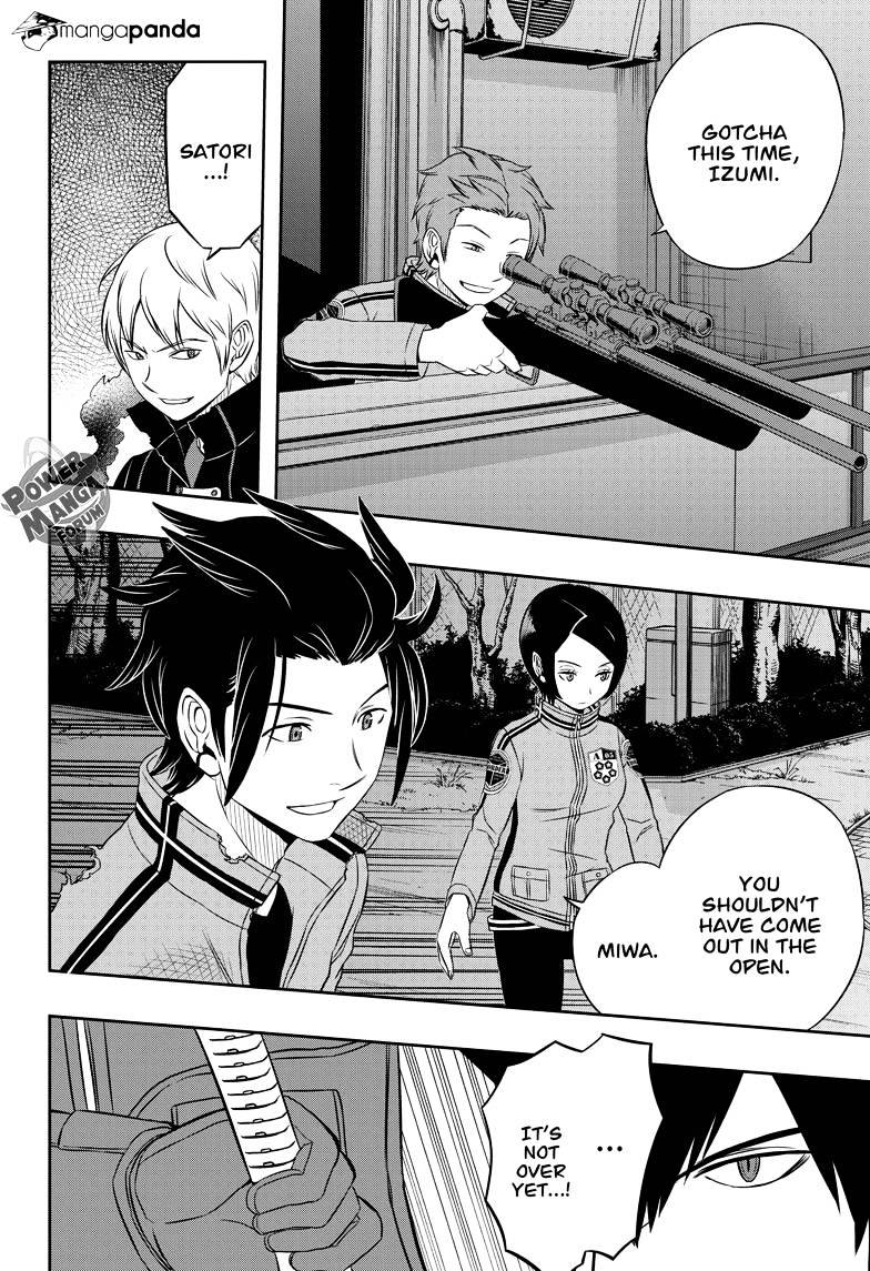 World Trigger - Chapter 30 : Arashiyama’s Unit 4