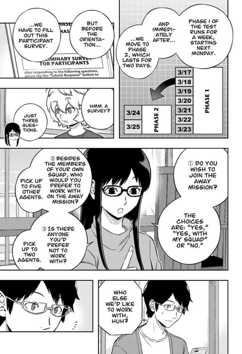 World Trigger - Chapter 203 The Away Mission Test