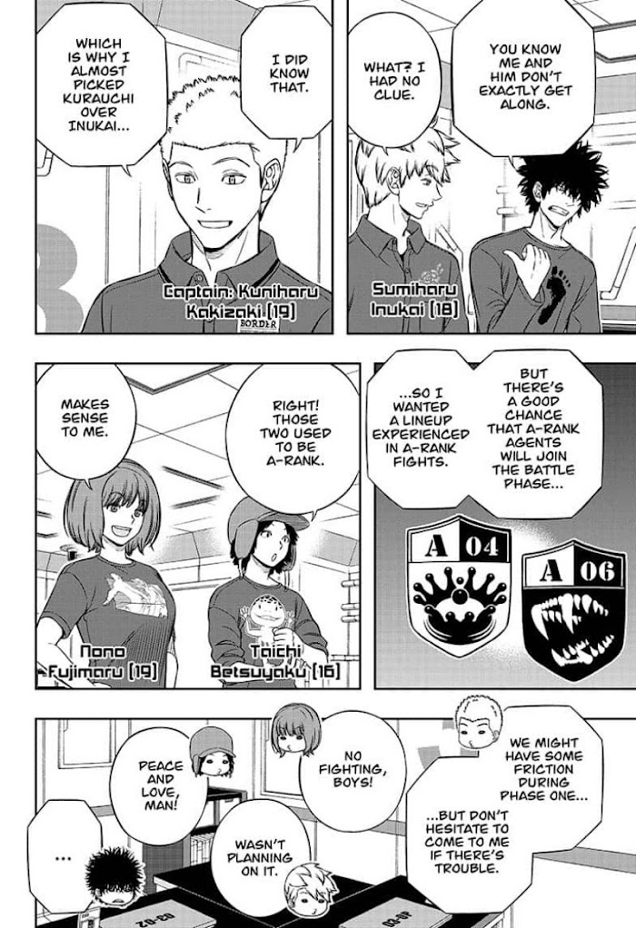 World Trigger - Chapter 207 The Away Mission Test : Part..