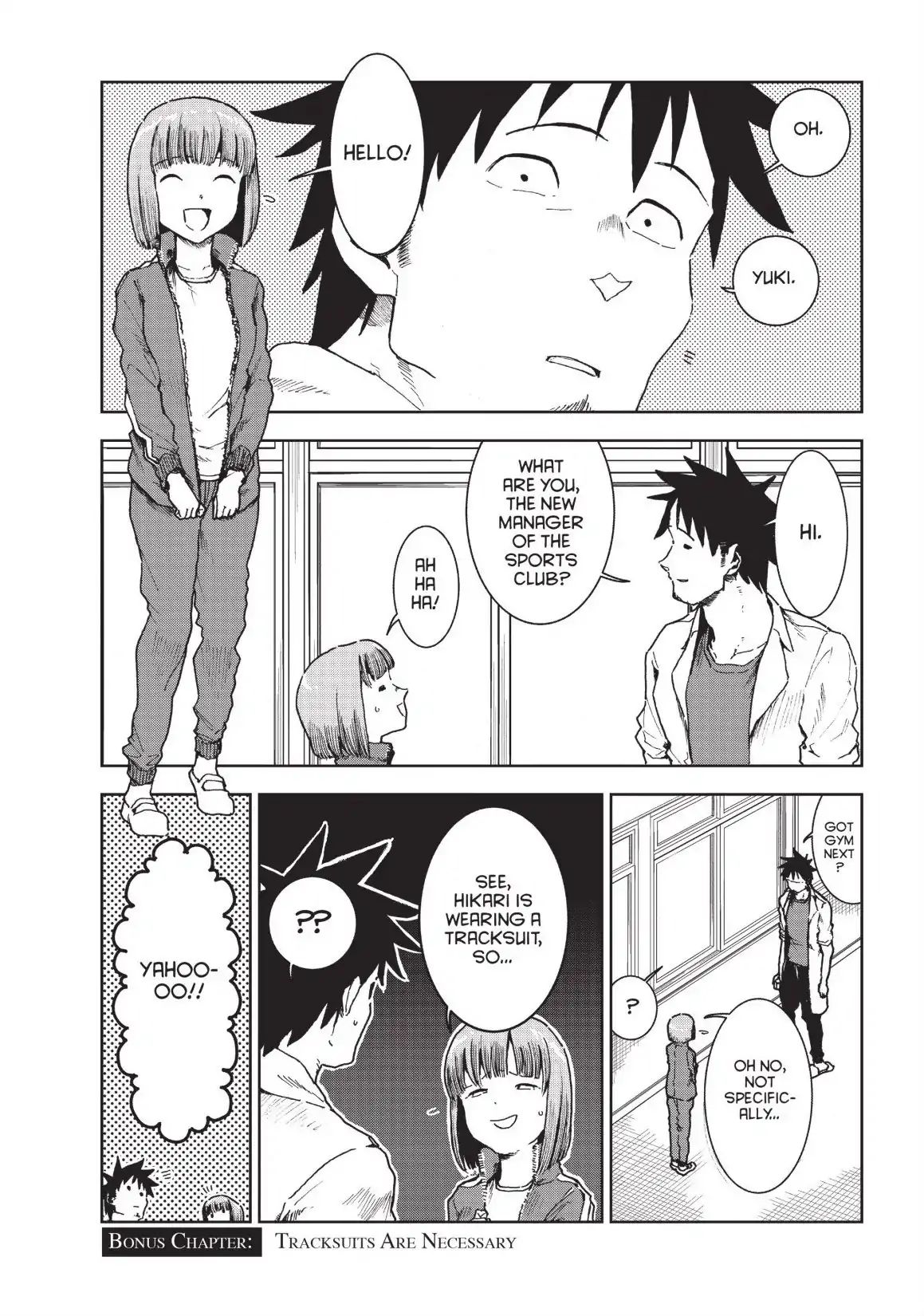 Ajin-Chan Wa Kataritai - Vol.6 Bonus Chapter ... Tracksuits Are Necessary