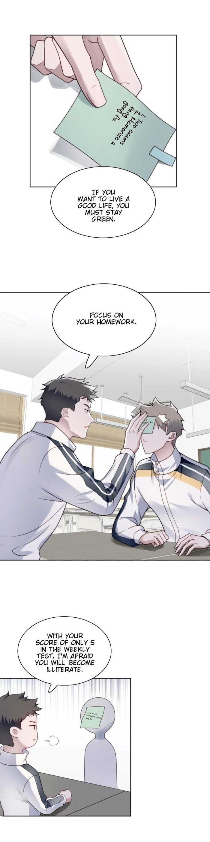 I Asked My Deskmate To Beat You - Chapter 3