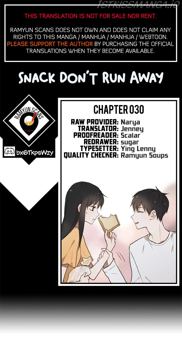 Snack Don’t Run Away - Chapter 30