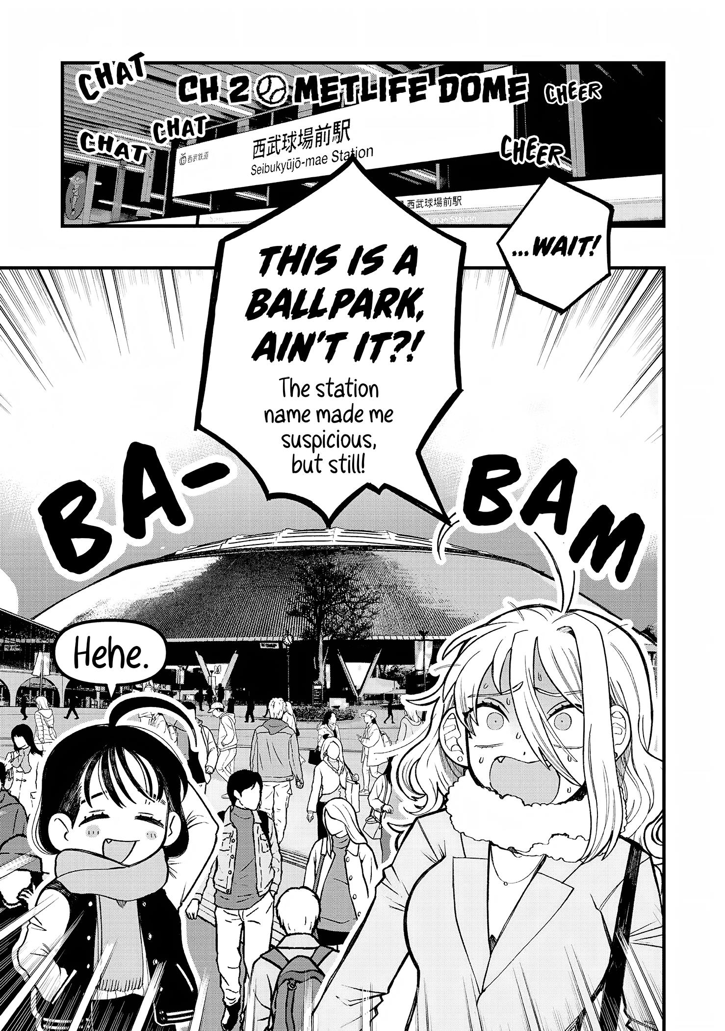 Yakyuujou De Itadakimasu - Vol.1 Chapter 2: Metlife Dome