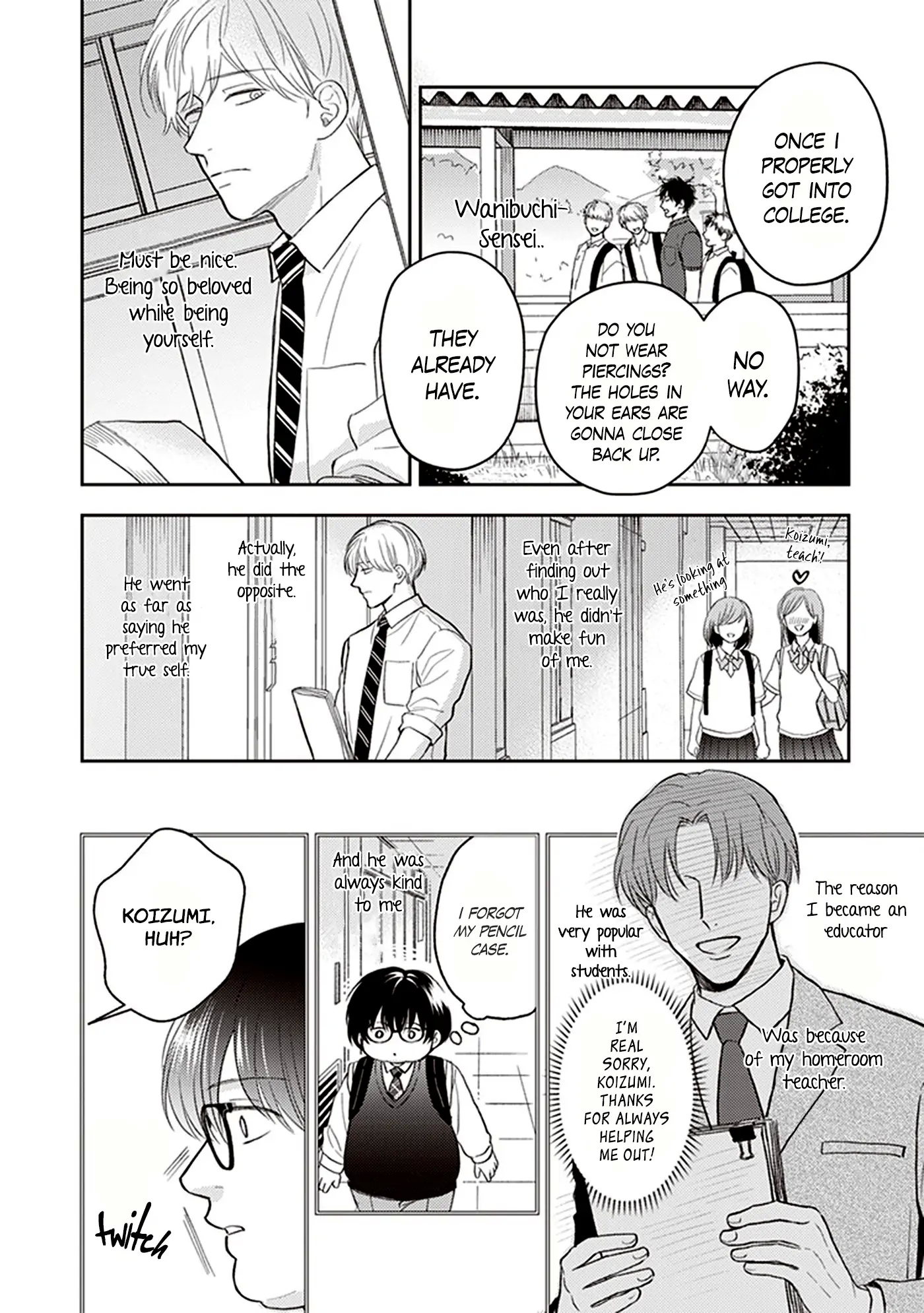 Koizumi-Sensei Doesn’t Want To Be Found Out - Chapter 2