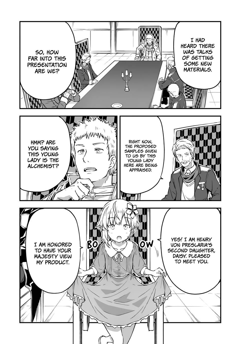 Outo No Hazure No Renkinjutsushi: Hazure Shokukyou Datta Node, Nonbiri Omise Keiei Shimasu - Vol.1 Chapter 5: Negotiations With The Royal Capital.