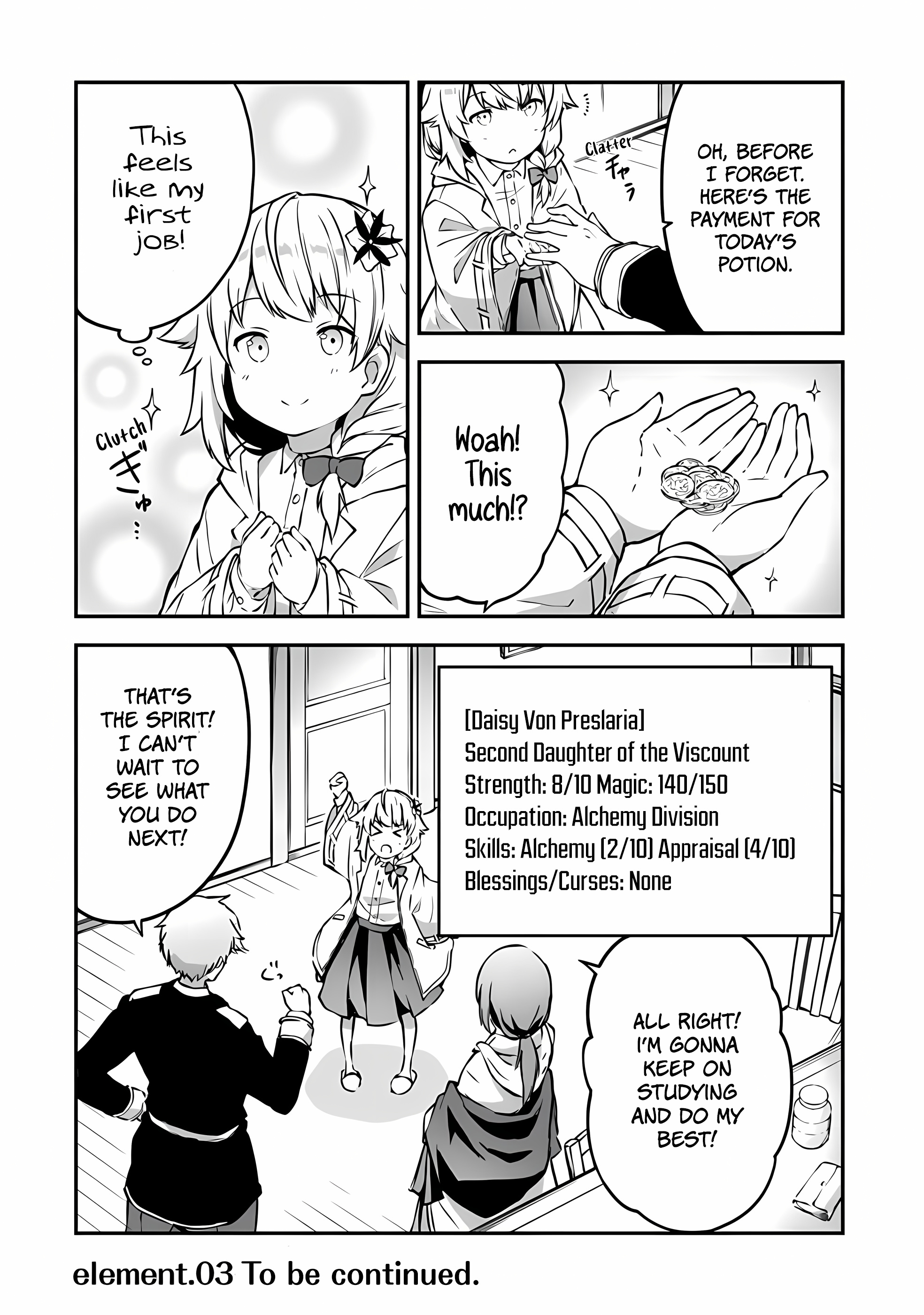 Outo No Hazure No Renkinjutsushi: Hazure Shokukyou Datta Node, Nonbiri Omise Keiei Shimasu - Vol.1 Chapter 2: Let's Brew A Potion!