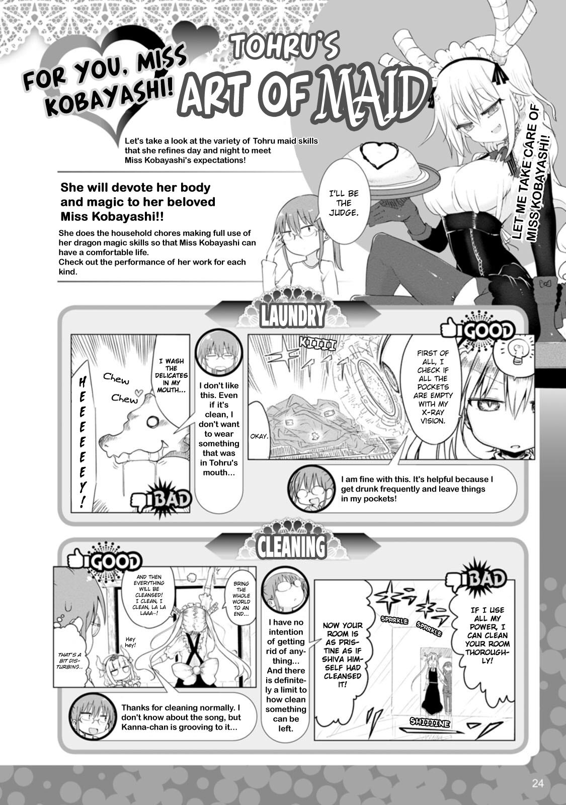 Kobayashi-San Chi No Maid Dragon Official Guidebook - Chapter 3: Tohru - Character Profile