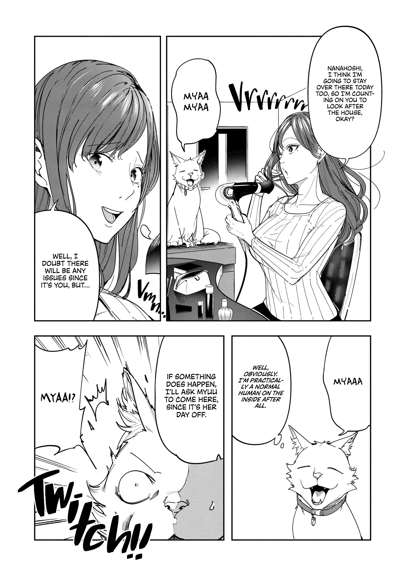 Neko Ni Tenseishita Kedo Hima Nano De Gamer Joshi To Issho Ni Vrmmo Wo Suru - Vol.1 Chapter 6: Master's Friend Appears