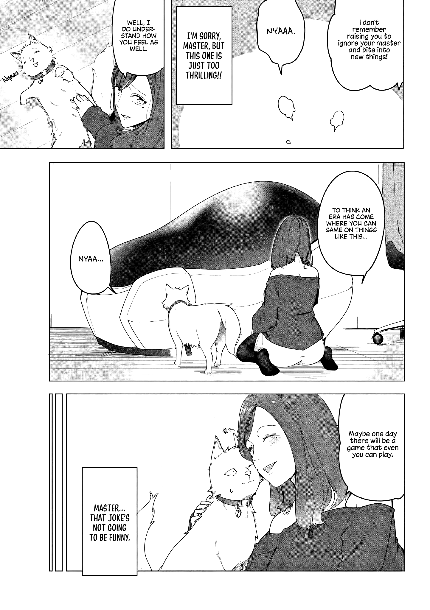 Neko Ni Tenseishita Kedo Hima Nano De Gamer Joshi To Issho Ni Vrmmo Wo Suru - Vol.1 Chapter 1: My Idendity As A Cat And The Reason I Started The Game