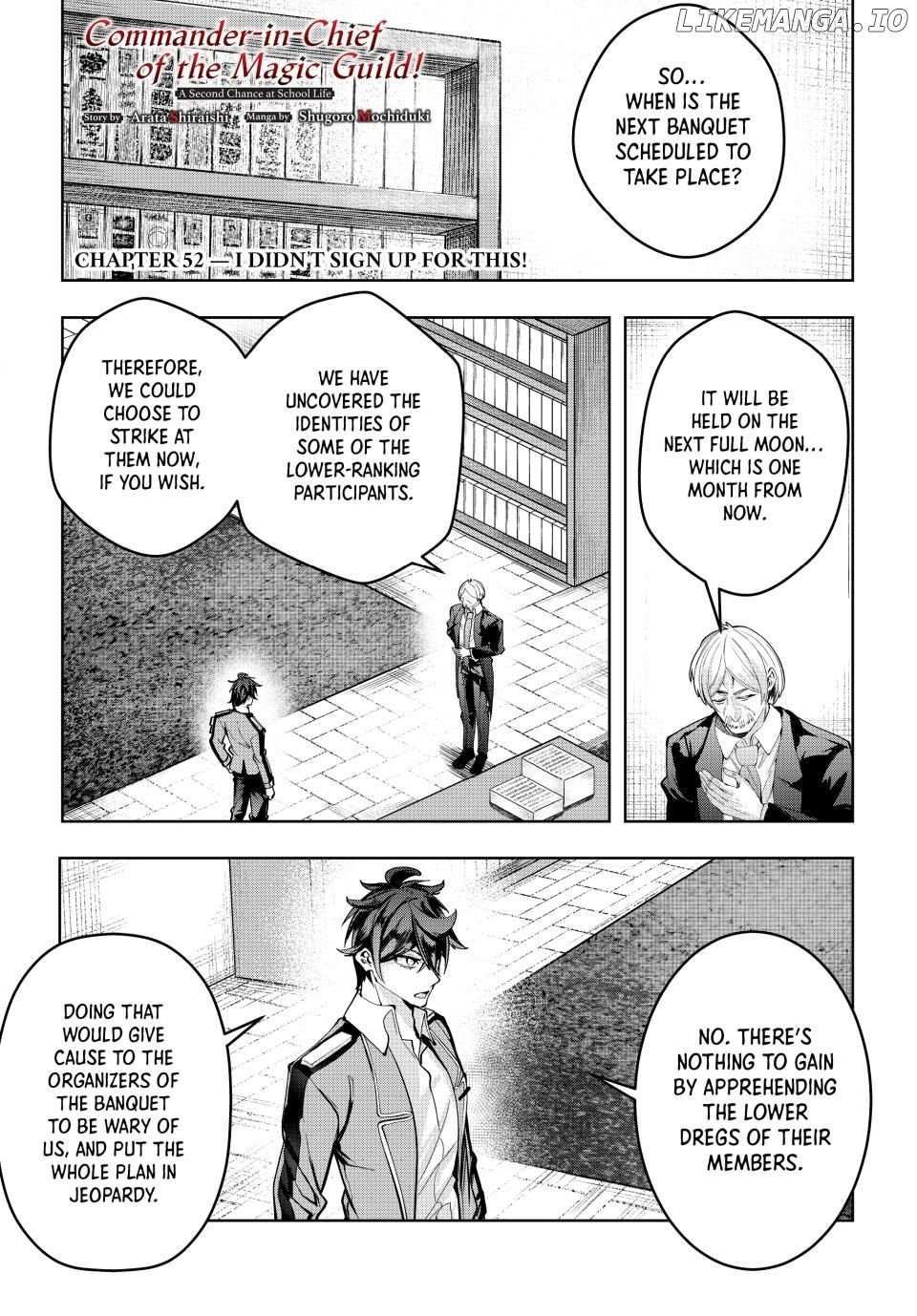 Majutsu Guild Sousui ~Umarekawatte Imasara Yarinaosu Nidome No  Gakuin Seikatsu~ - Chapter 52