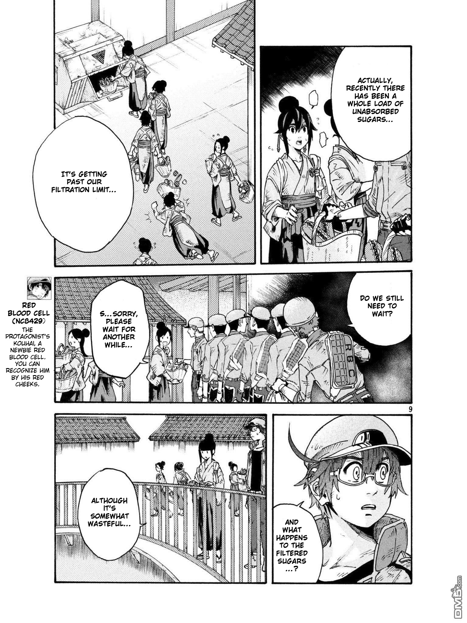 Hataraku Saibou Black - Chapter 18: Pancreas, Insulin, Collapse