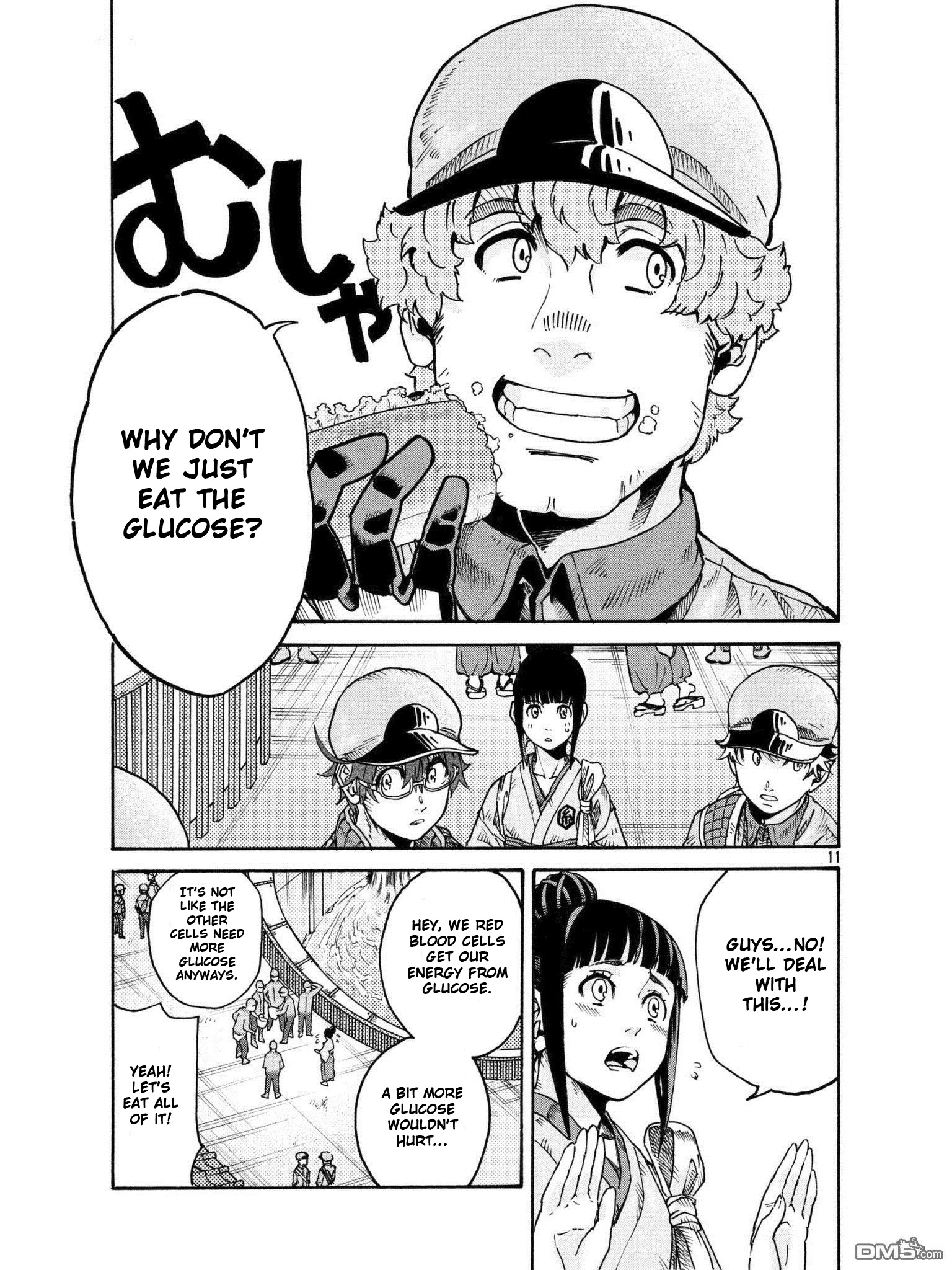 Hataraku Saibou Black - Chapter 18: Pancreas, Insulin, Collapse