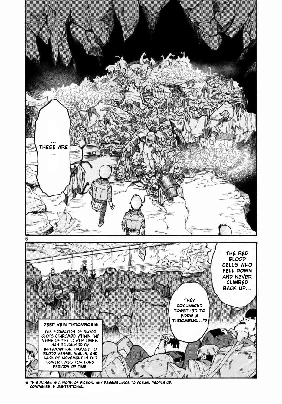 Hataraku Saibou Black - Vol.3 Chapter 16: Calf, Power Harassment, Nightmare Again