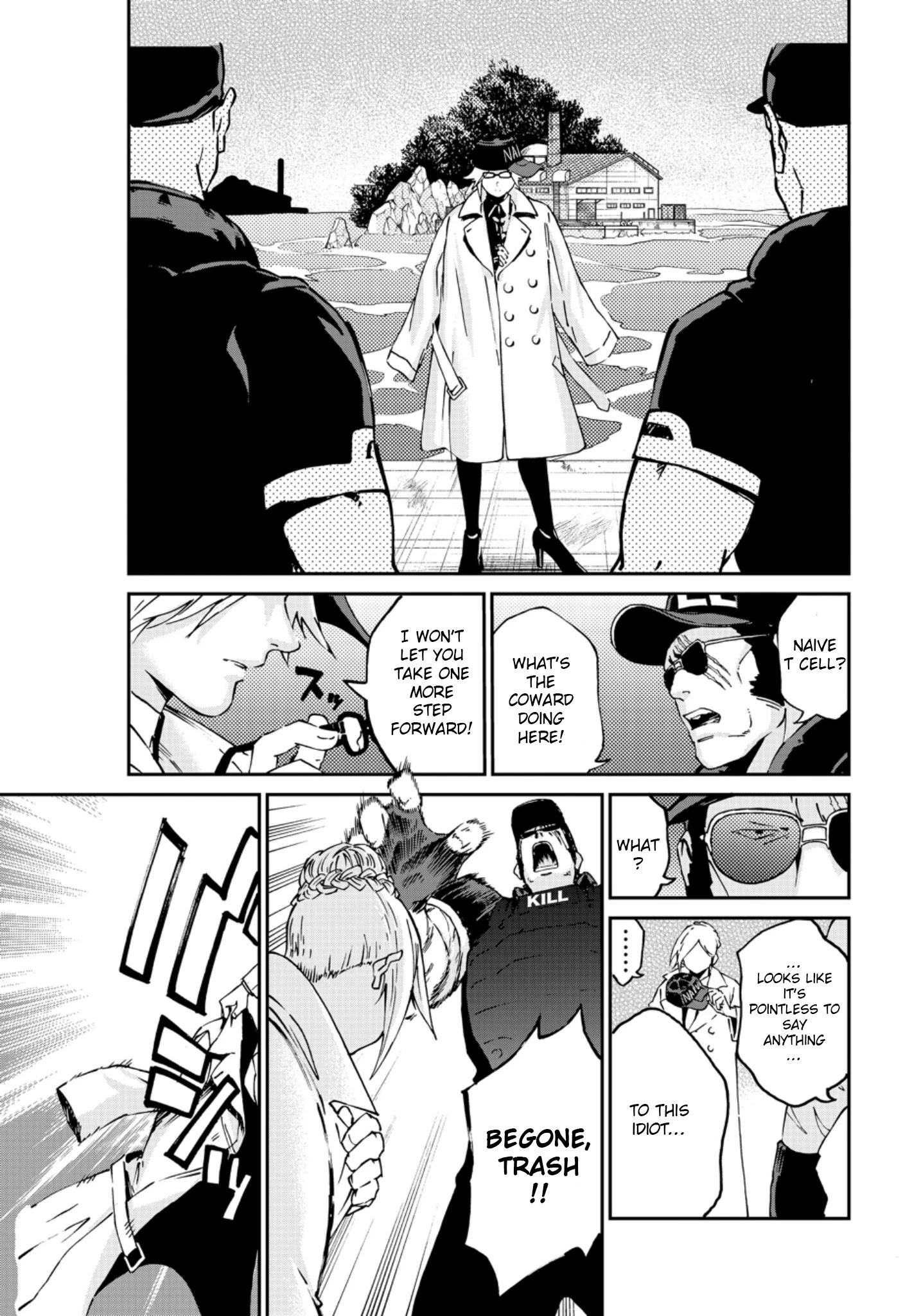 Hataraku Saibou Black - Chapter 45: Thugs, Vitality, Beneficial Bacteria