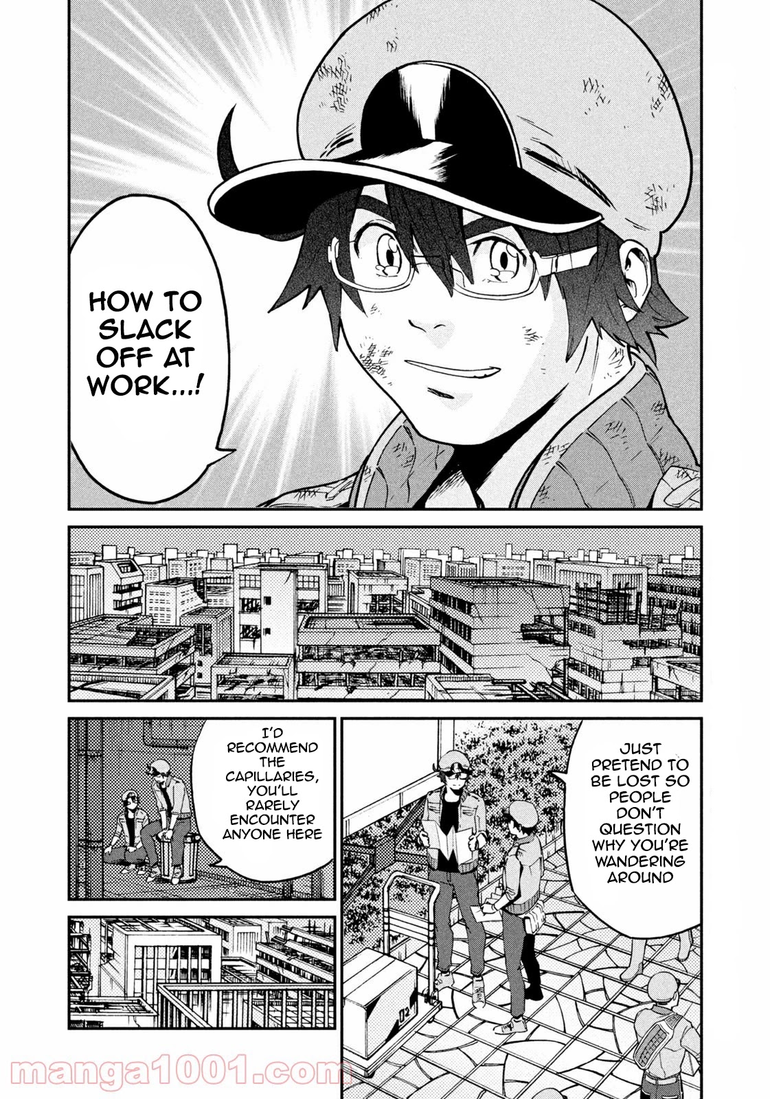 Hataraku Saibou Black - Chapter 43