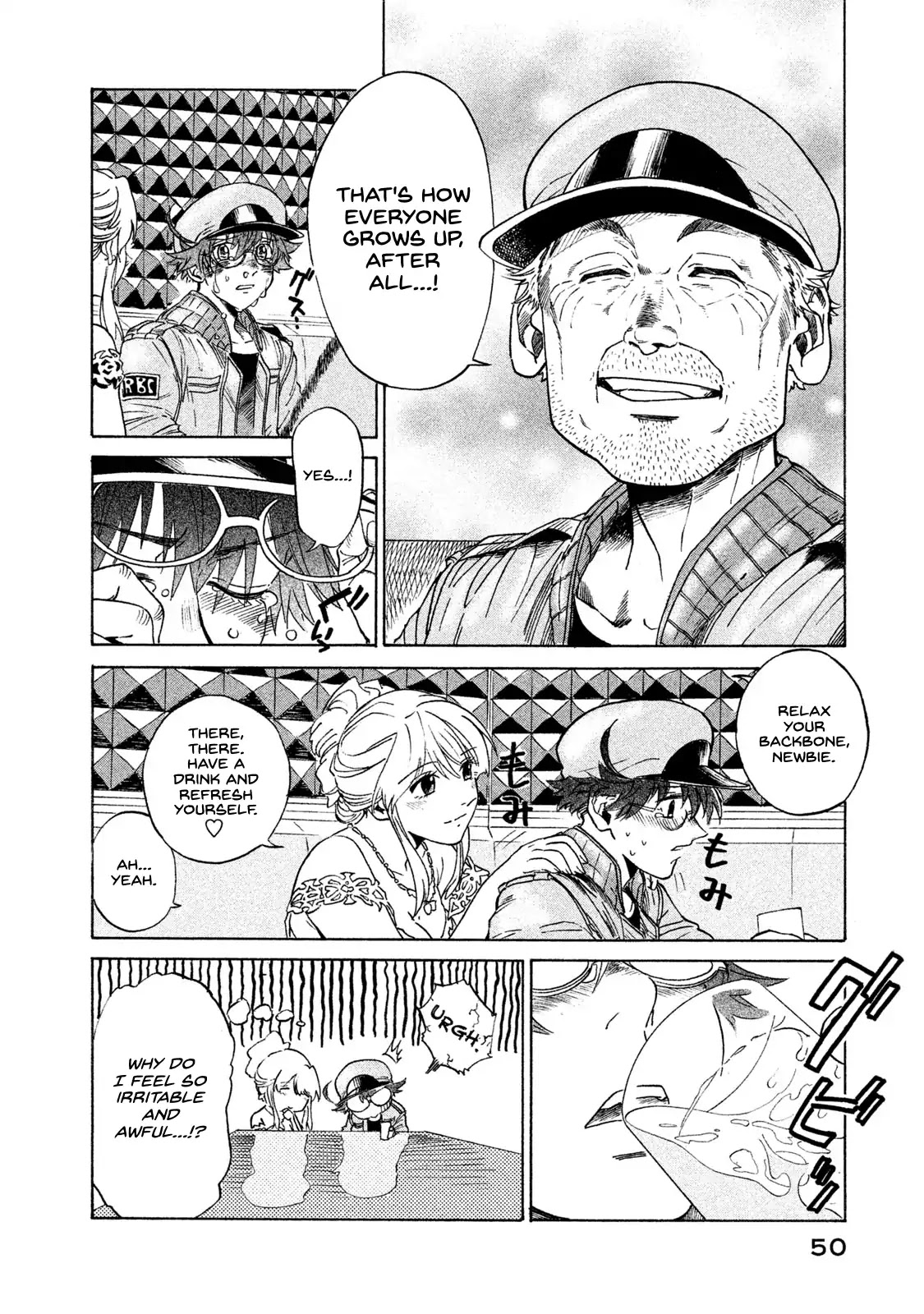 Hataraku Saibou Black - Chapter 2: Liver, Alcohol, Pride.