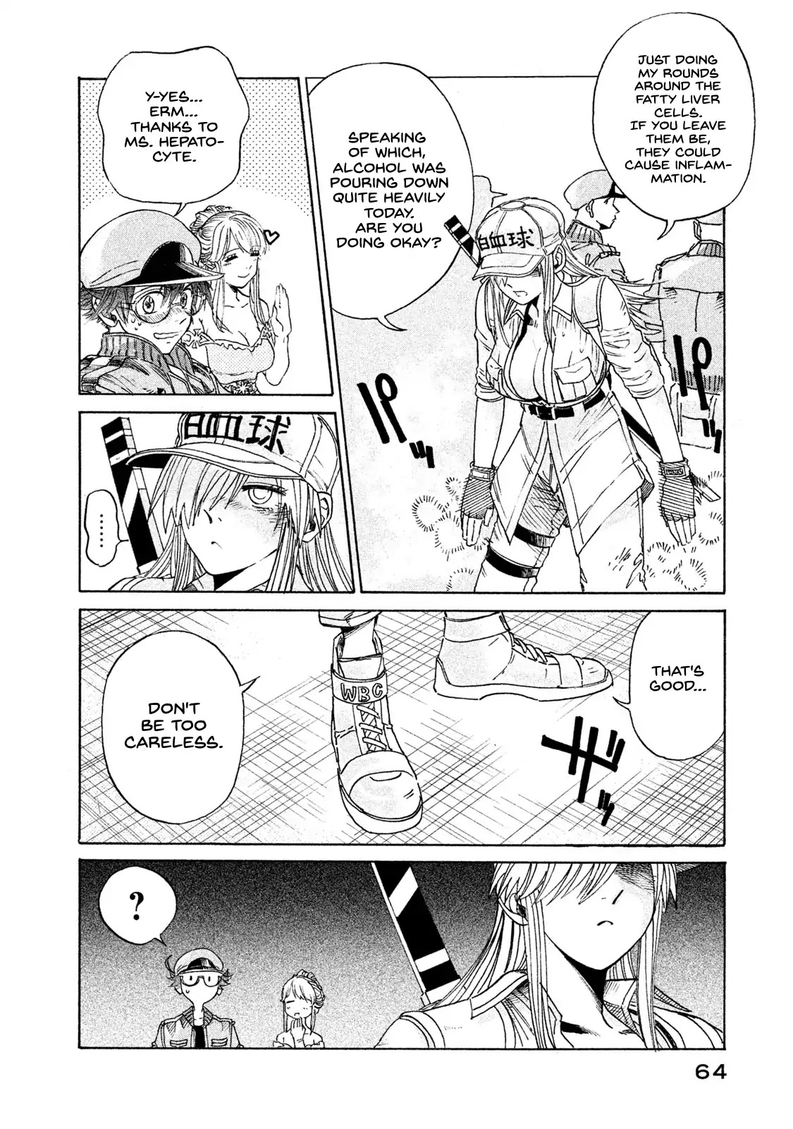 Hataraku Saibou Black - Chapter 2: Liver, Alcohol, Pride.