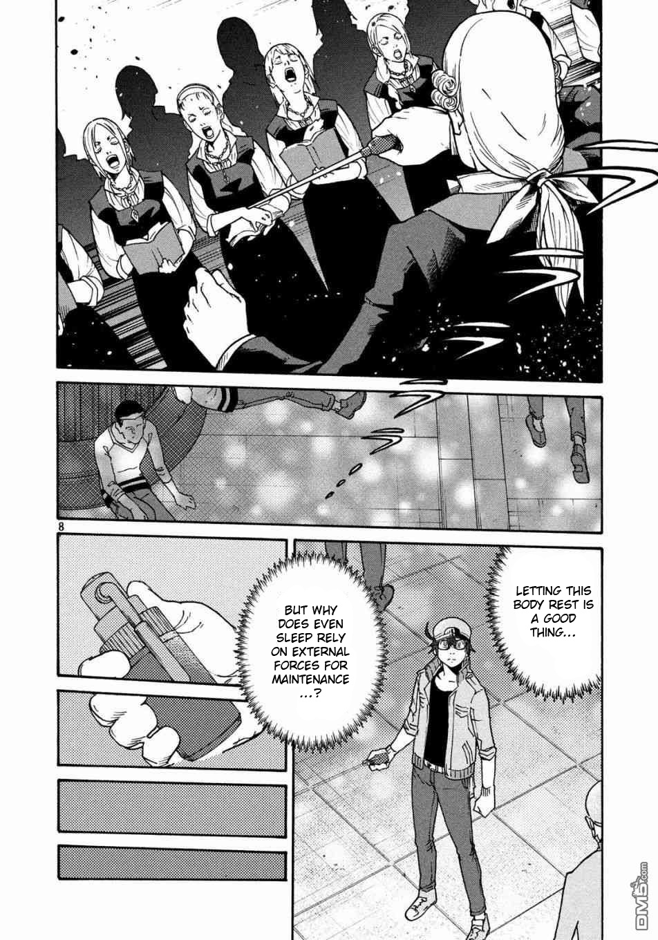 Hataraku Saibou Black - Vol.5 Chapter 31: Sleeping Pills, Alcohol, Requiem