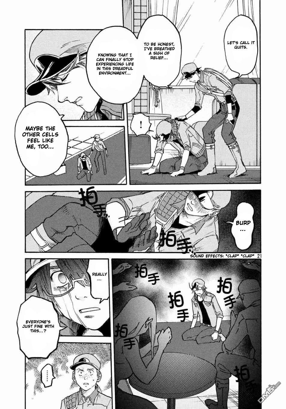 Hataraku Saibou Black - Vol.5 Chapter 31: Sleeping Pills, Alcohol, Requiem