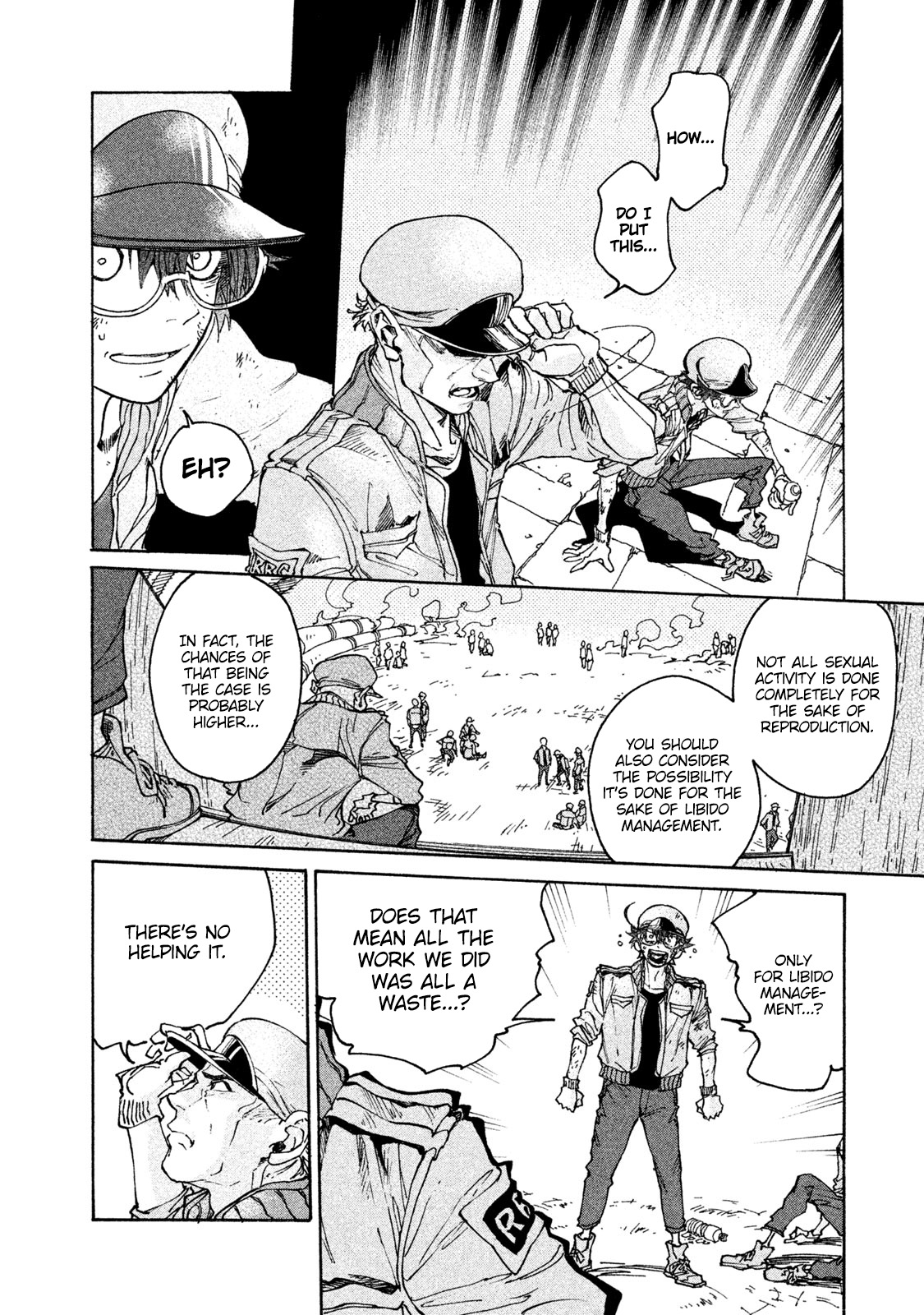 Hataraku Saibou Black - Chapter 3: Erection, Ejaculation, Emptiness