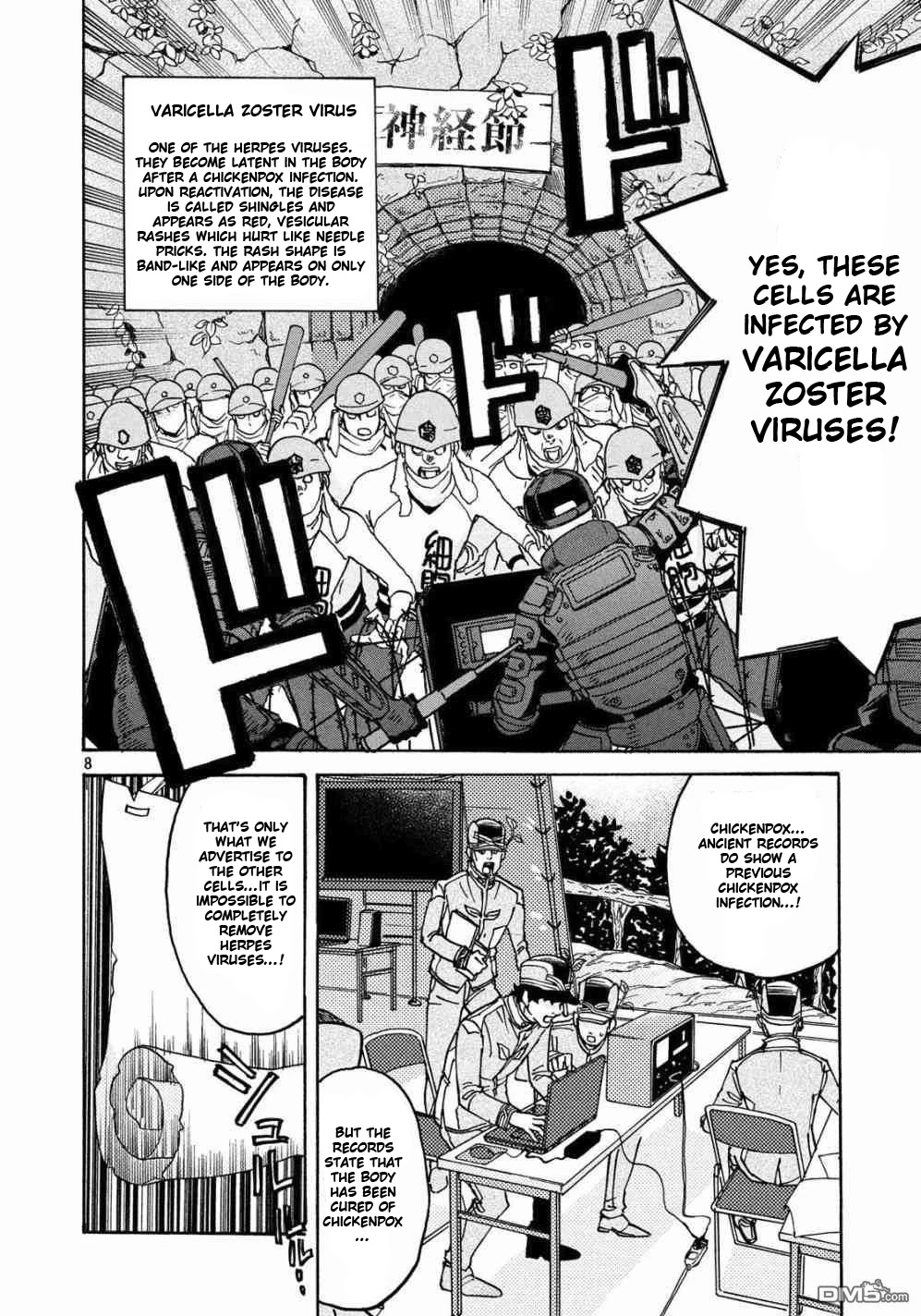 Hataraku Saibou Black - Chapter 23: Shingles, Mission, Companion