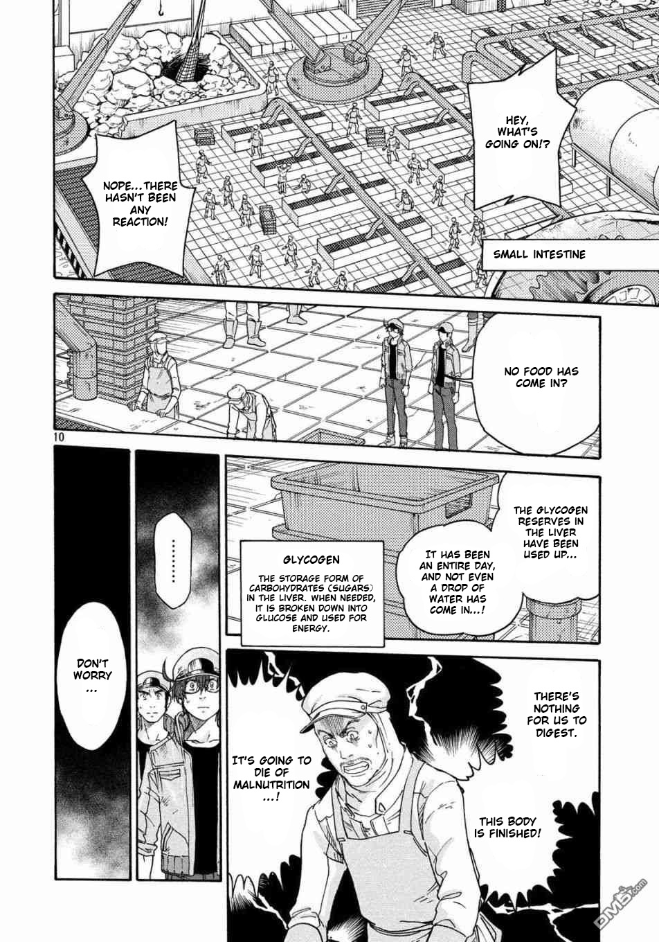 Hataraku Saibou Black - Vol.5 Chapter 29: Implementation, Fasting, Unemployment