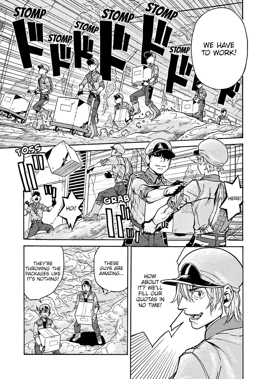 Hataraku Saibou Black - Vol.2 Chapter 12: Energy Drink, Nosebleed, Quota