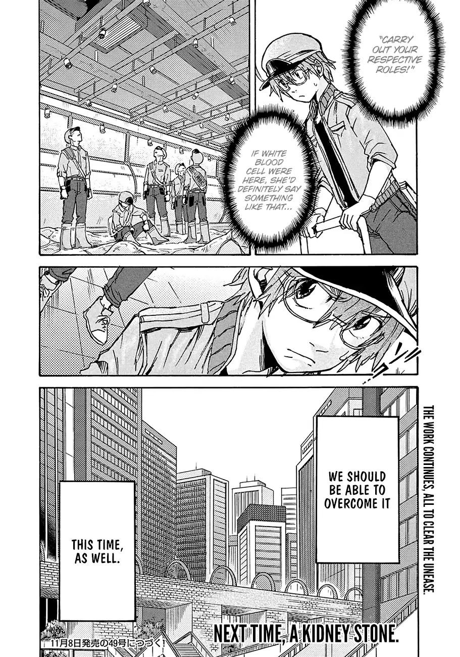 Hataraku Saibou Black - Vol.2 Chapter 12: Energy Drink, Nosebleed, Quota