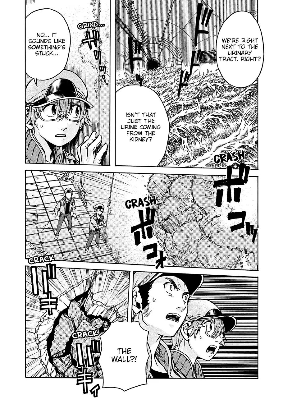 Hataraku Saibou Black - Vol.3 Chapter 13: Kidney, Ureterolithiasis, Hematuria