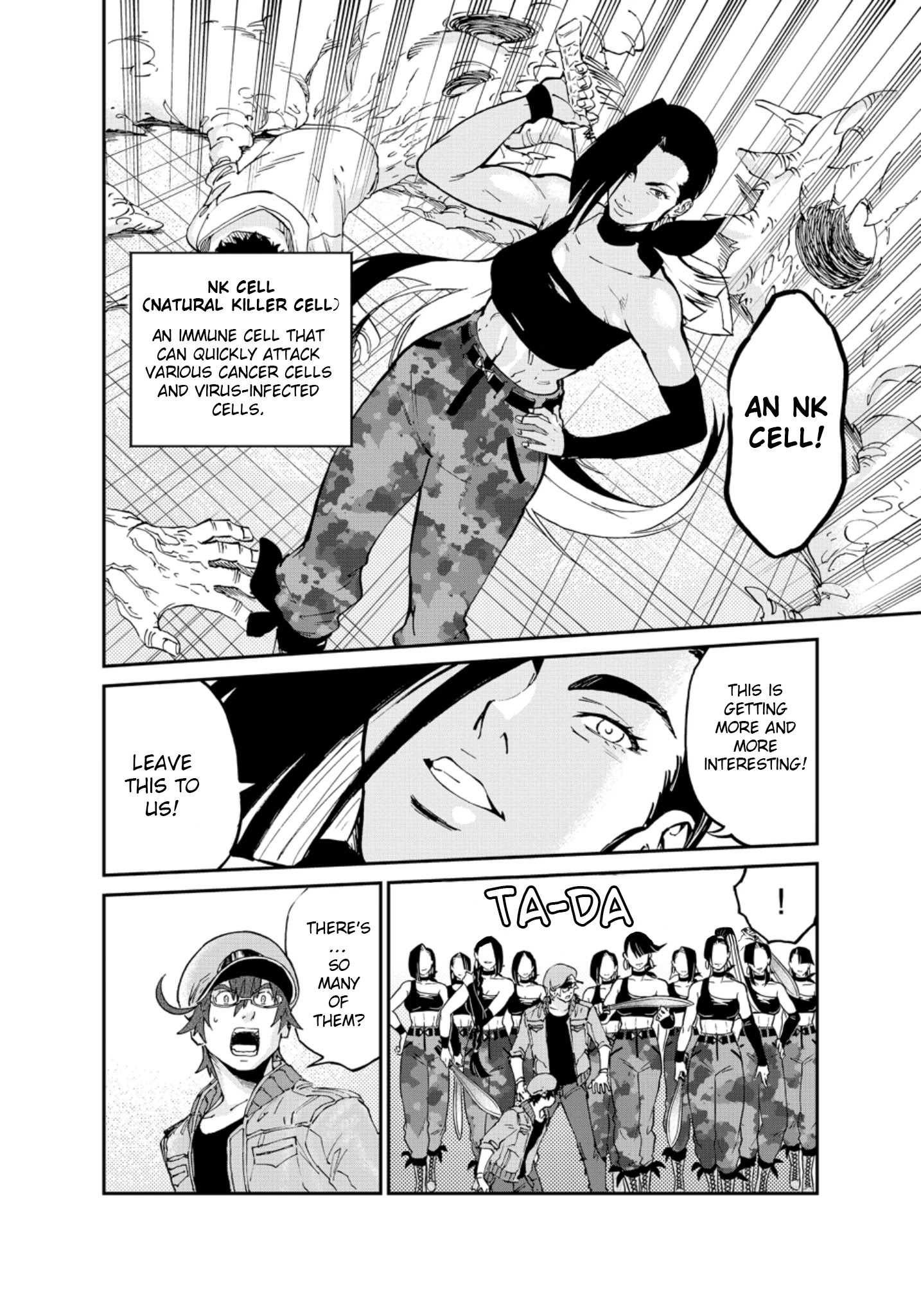 Hataraku Saibou Black - Chapter 48: Brain Metastasis, Willpower, Work [End]