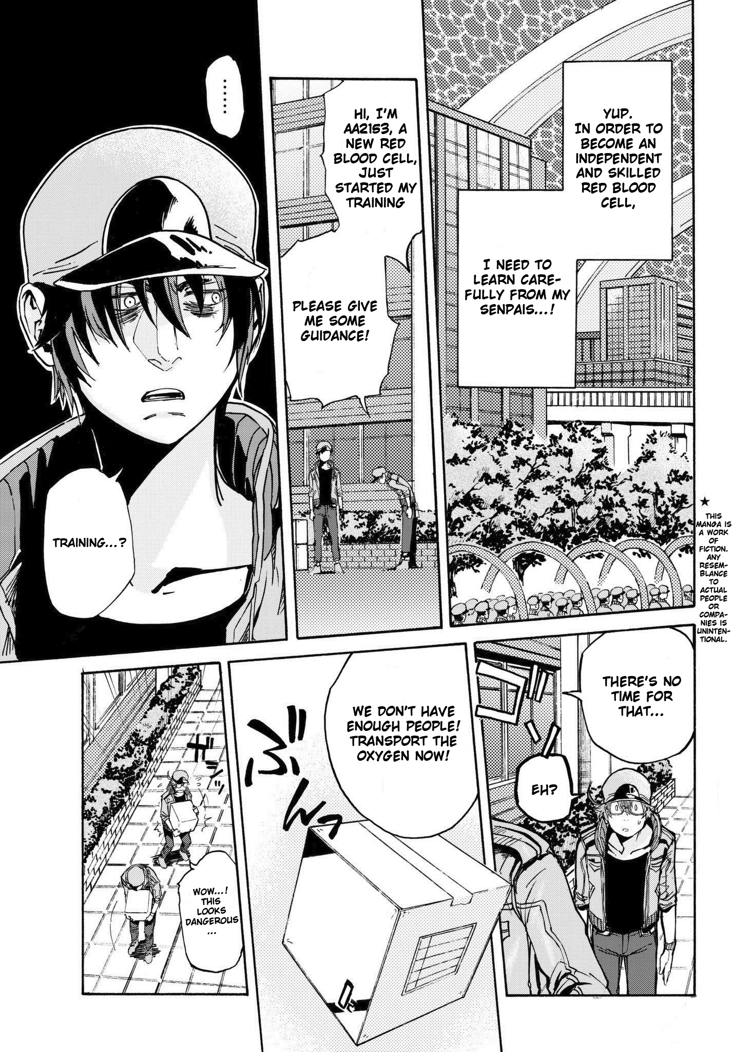 Hataraku Saibou Black - Chapter : Special: Bacteria, Gargling, Unexpected Meeting