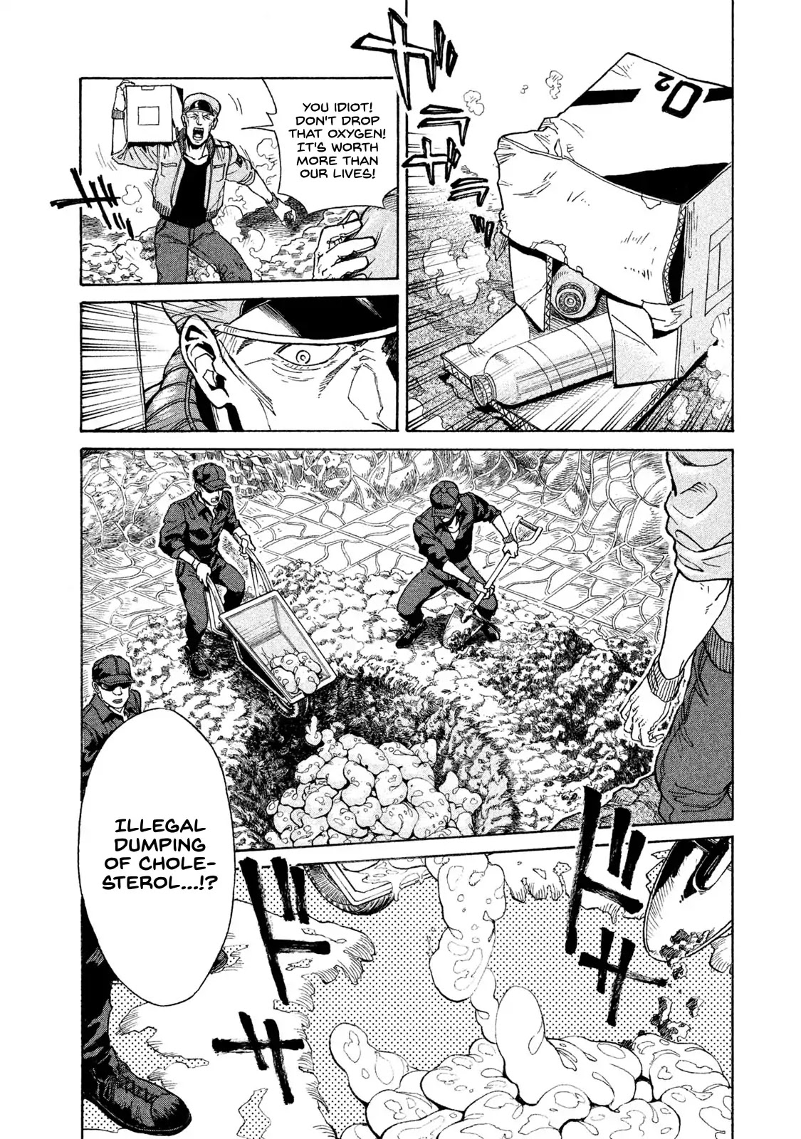 Hataraku Saibou Black - Chapter 1: Smoking, Germs, The Beginning Of An End.