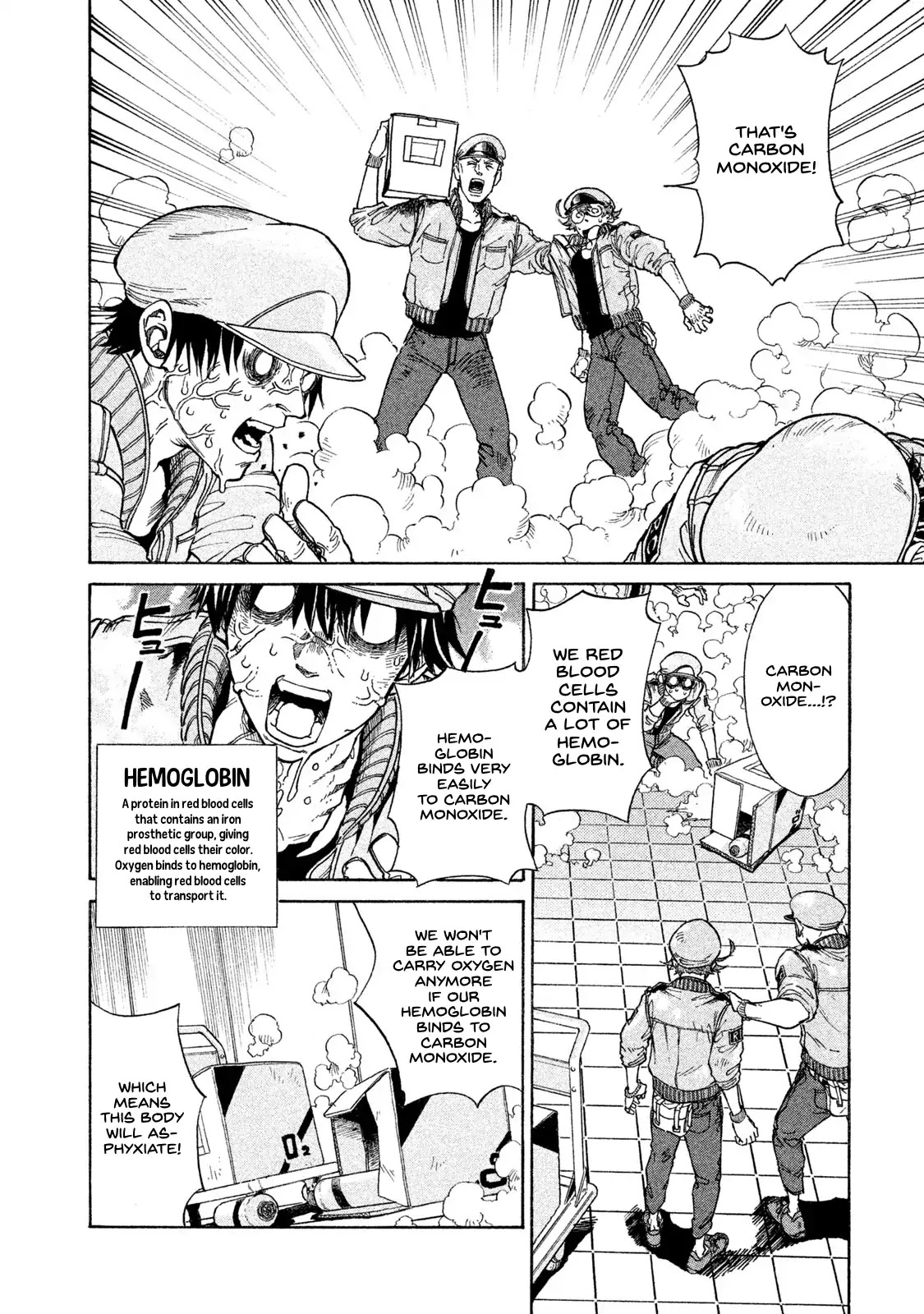 Hataraku Saibou Black - Chapter 1: Smoking, Germs, The Beginning Of An End.