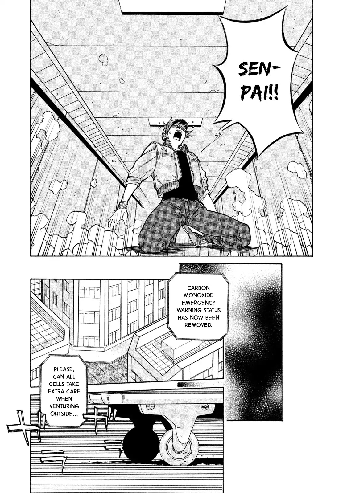 Hataraku Saibou Black - Chapter 1: Smoking, Germs, The Beginning Of An End.