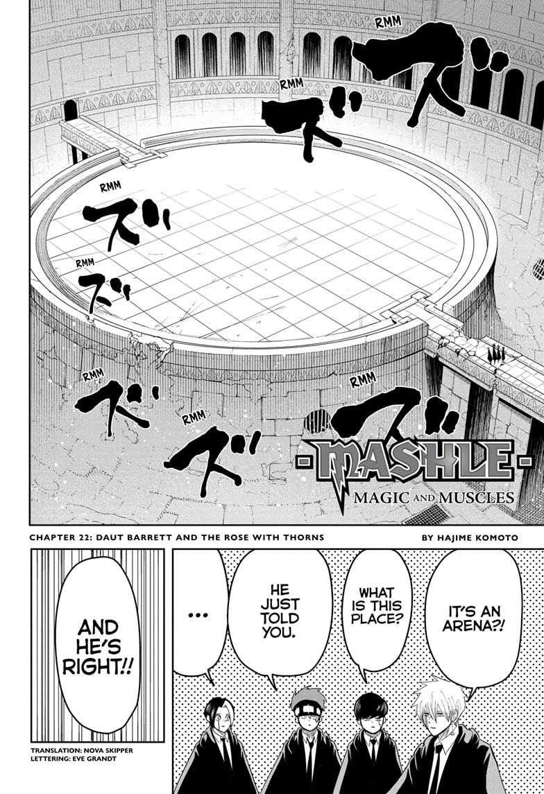 Mashle - Chapter 22