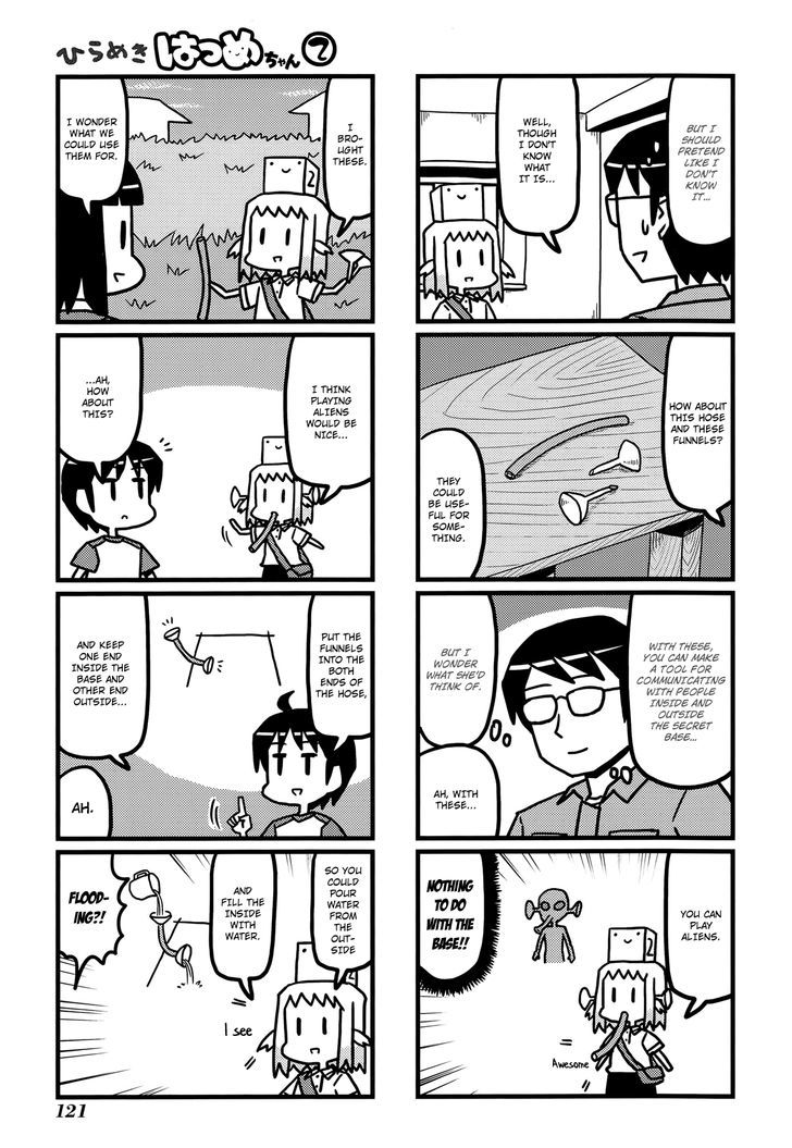 Hirameki Hatsume-Chan - Vol.2 Chapter 28 : Secret Base + V.2 Omake