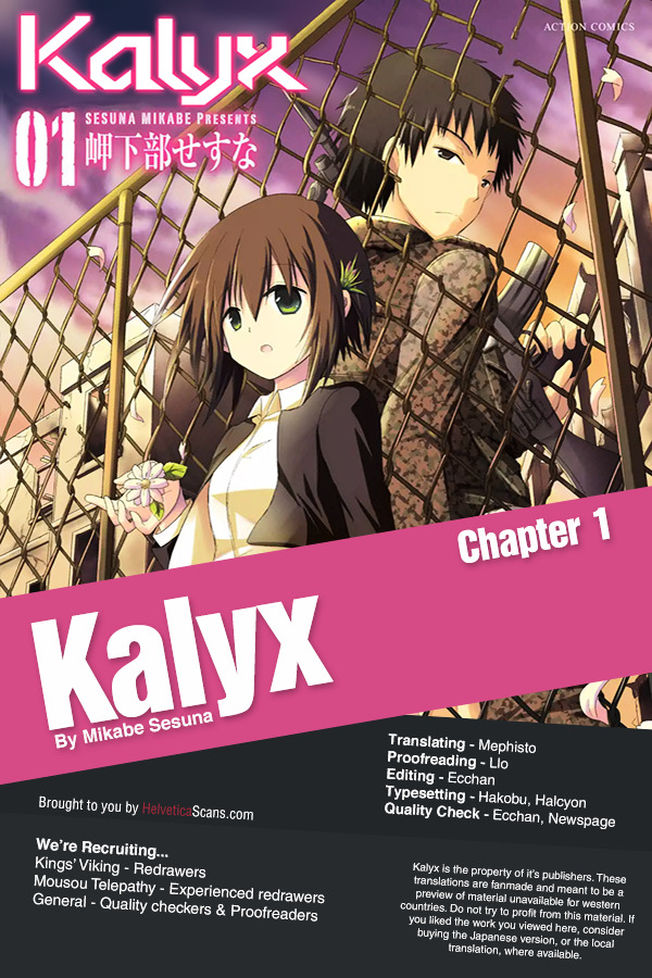 Kalyx - Vol.1 Chapter 1 : May I Fall In Love With You?!