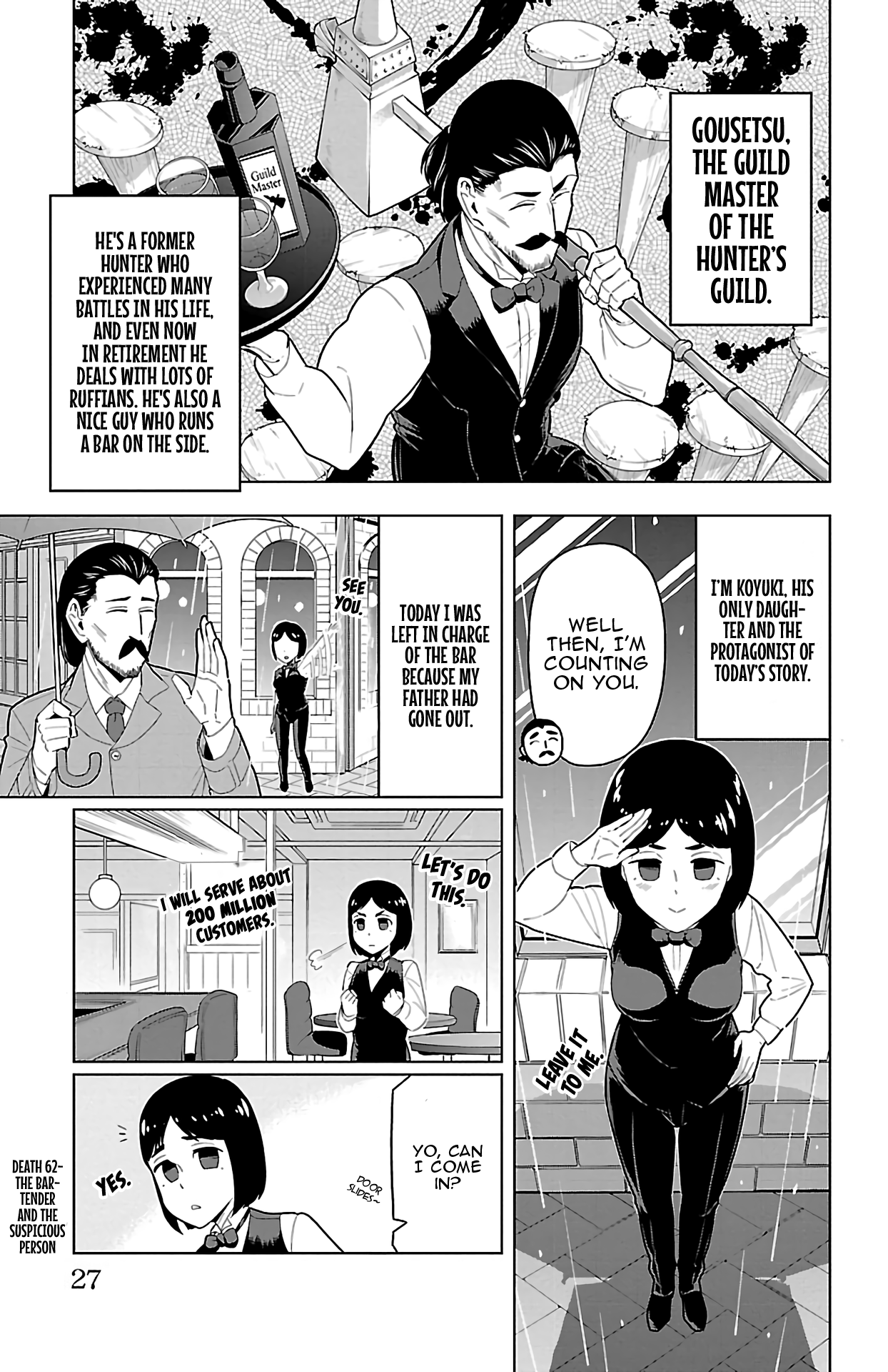 Kyuuketsuki Sugu Shinu - Vol.6 Chapter 62: The Bartender And The Suspicious Person