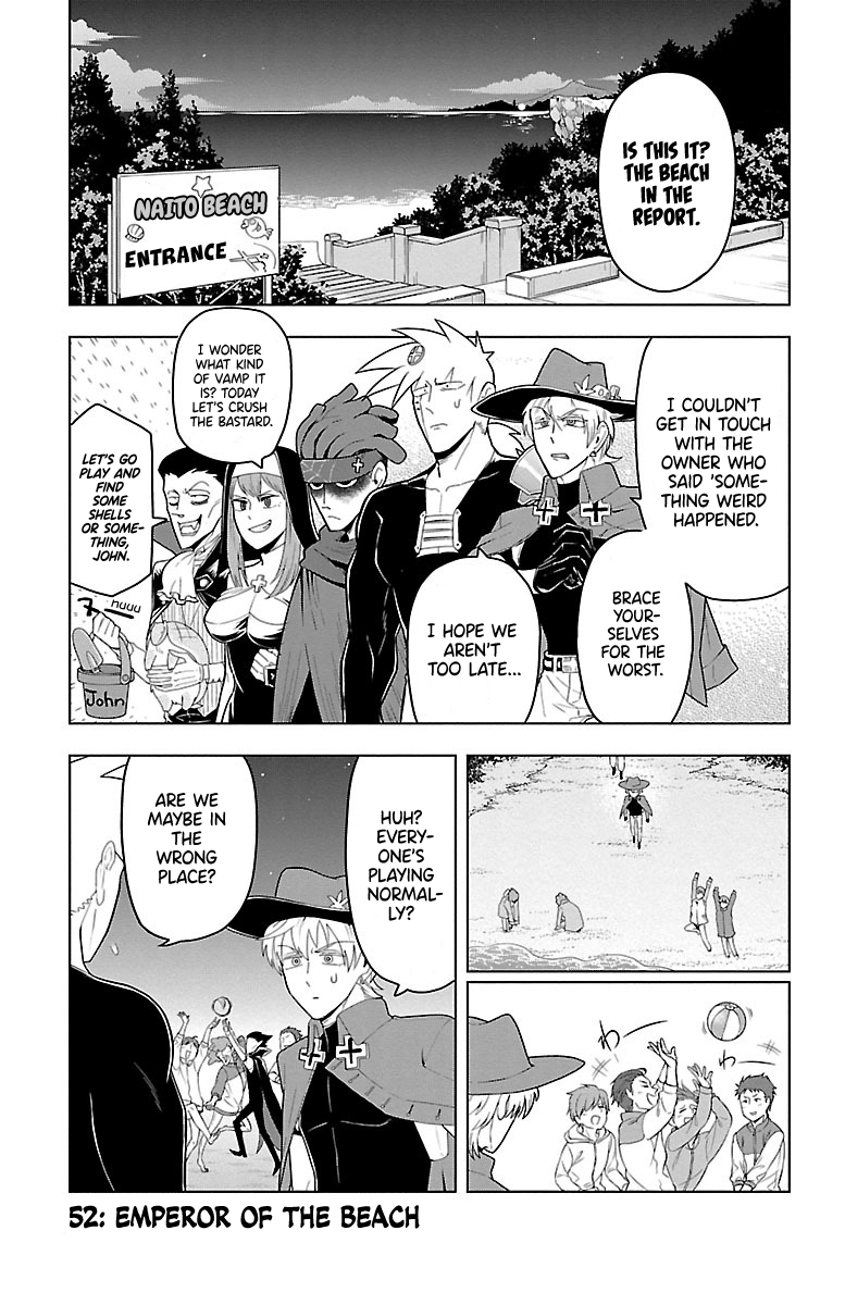 Kyuuketsuki Sugu Shinu - Vol.5 Chapter 52: Emperor Of The Beach