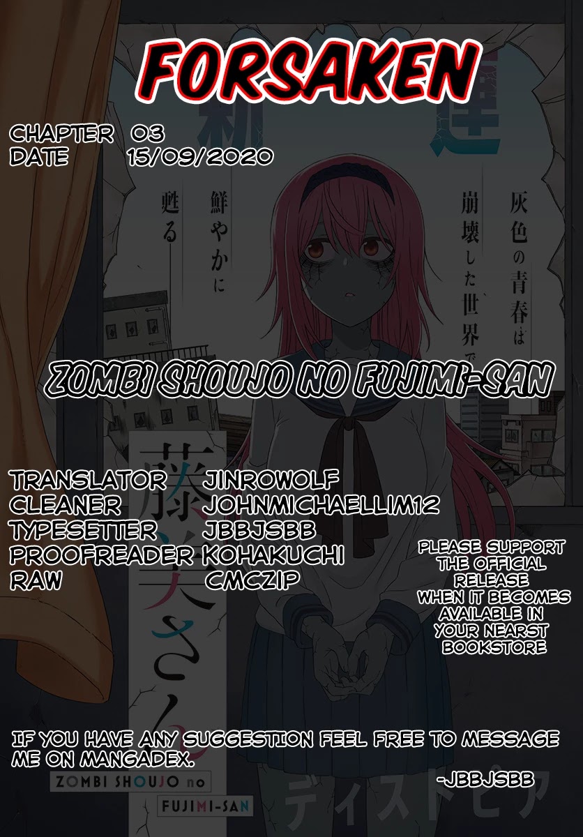 Zombi Shoujo No Fujimi-San - Chapter 3