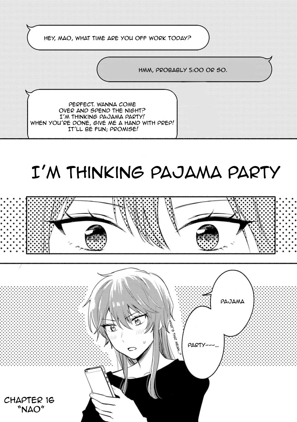 A Girl Like A Pilgrim - Vol.2 Chapter 16: Nao