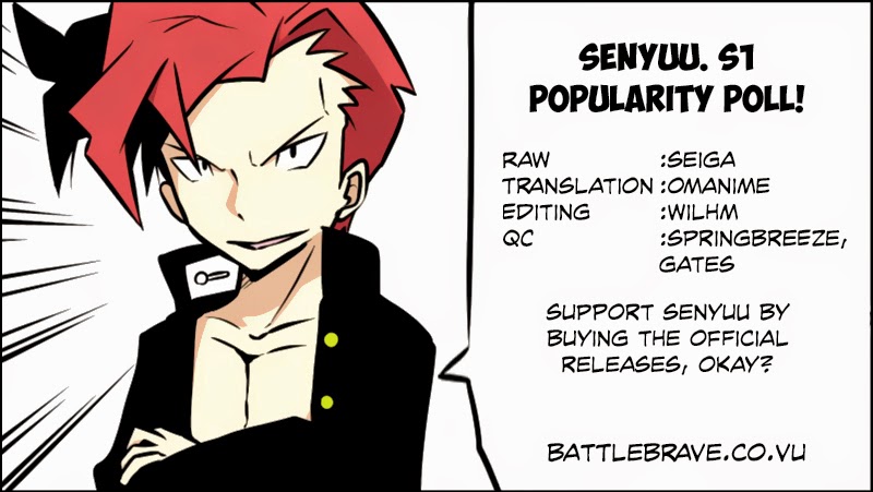 Senyuu. - Vol.1 Chapter 31.1: First Popularity Poll Results Announcement