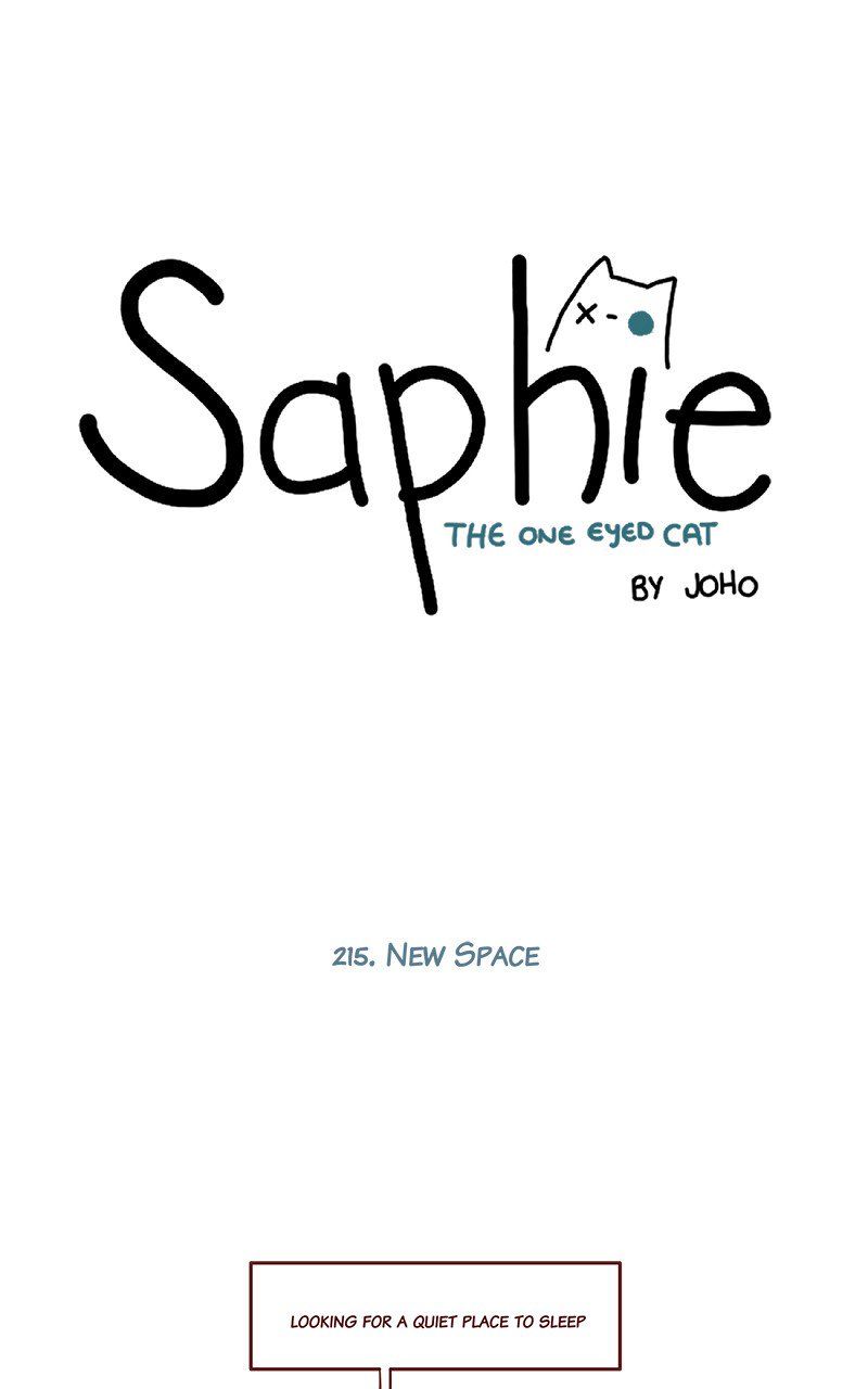 Saphie: The One-Eyed Cat - Chapter 215 : New Space