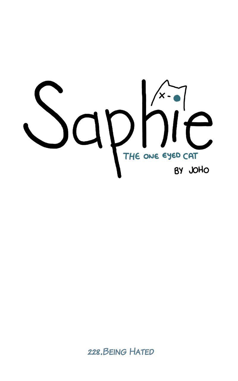 Saphie: The One-Eyed Cat - Chapter 228 : Being Hated