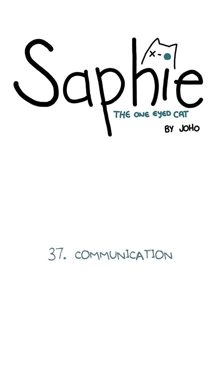 Saphie: The One-Eyed Cat - Chapter 37