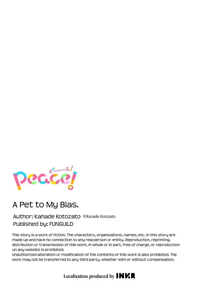 A Pet To My Bias - Chapter 3