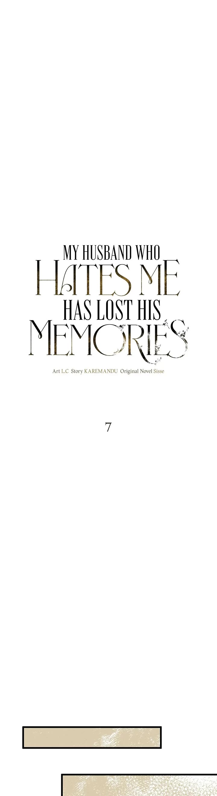 My Husband Who Hates Me Has Lost His Memories - Chapter 7