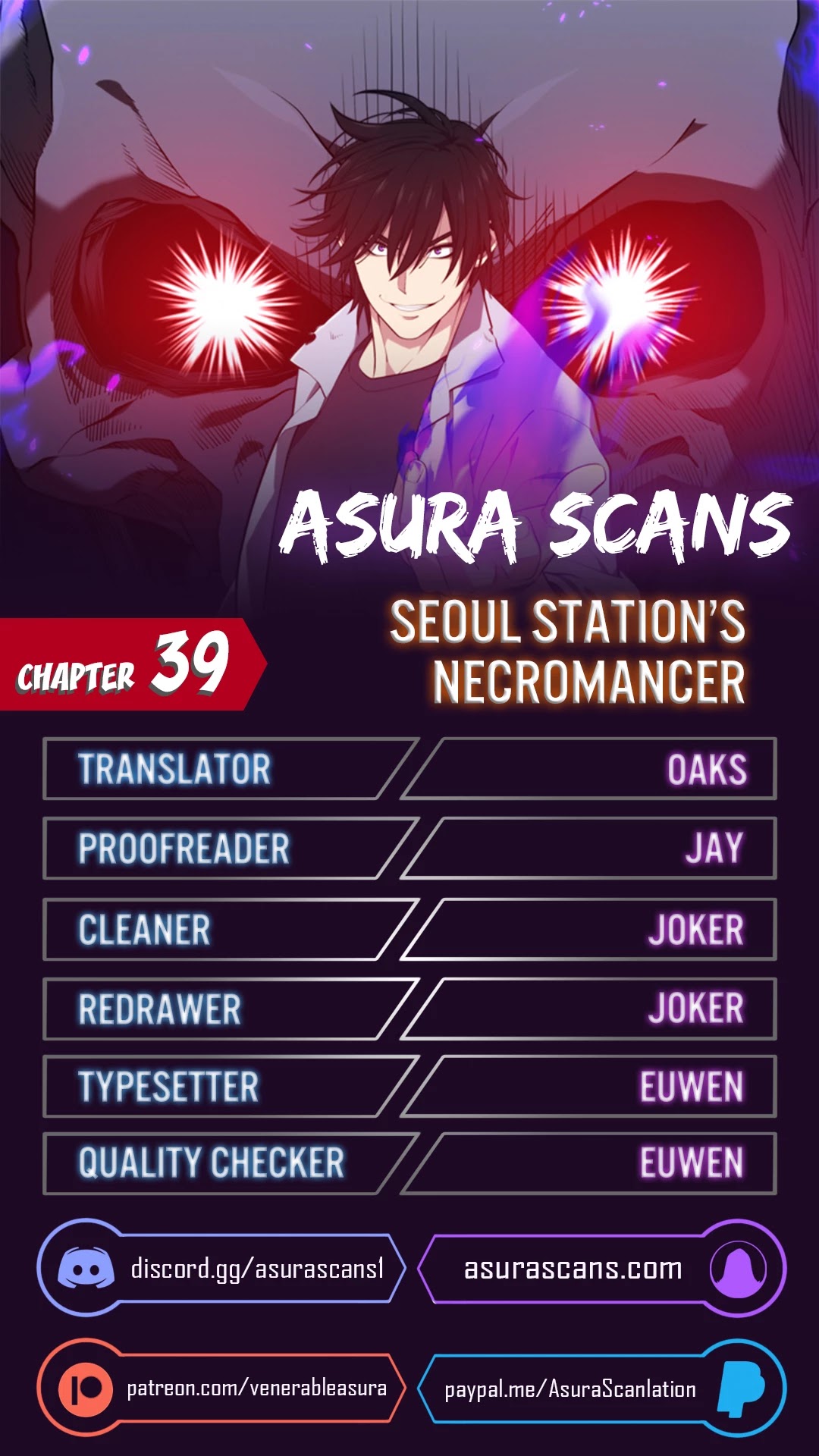 Seoul Station's Necromancer - Chapter 39