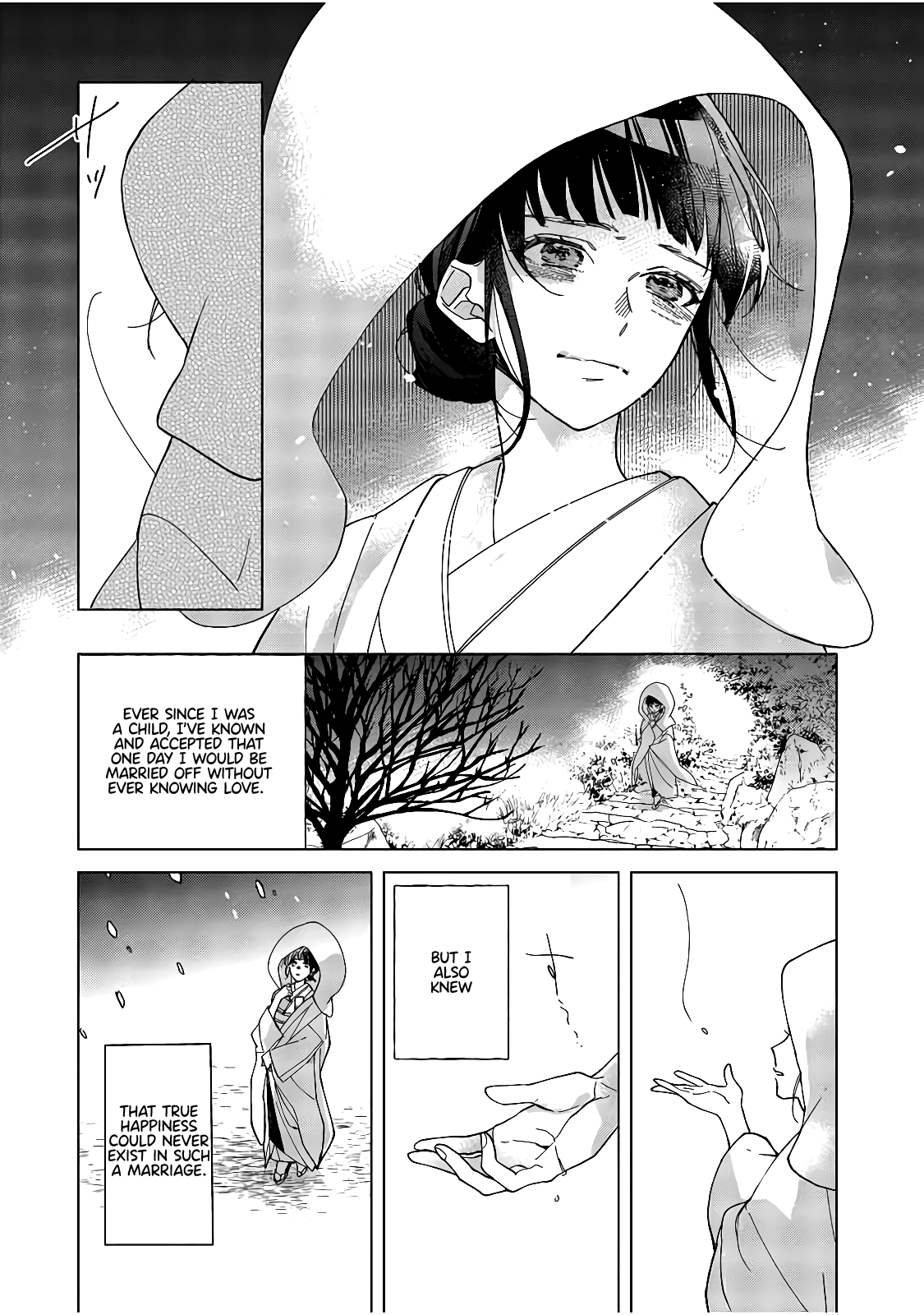 Shinigami No Hatsukoi ~Botsuraku Kazoku No Reijou Wa Ai Wo Shiranai Shinigami Ni Totsugu~ - Chapter 1