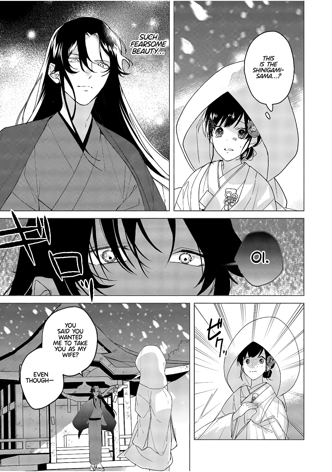 Shinigami No Hatsukoi ~Botsuraku Kazoku No Reijou Wa Ai Wo Shiranai Shinigami Ni Totsugu~ - Chapter 2